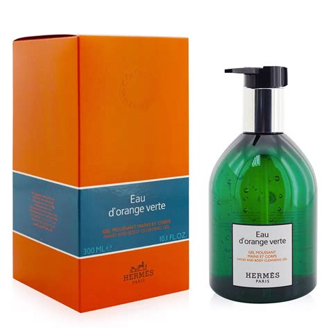 hermes gel douche eau d'orange verte|Hermes eau d'orange verte.